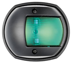 Sphera black / 112,5 ° zelená navigácia svetlo